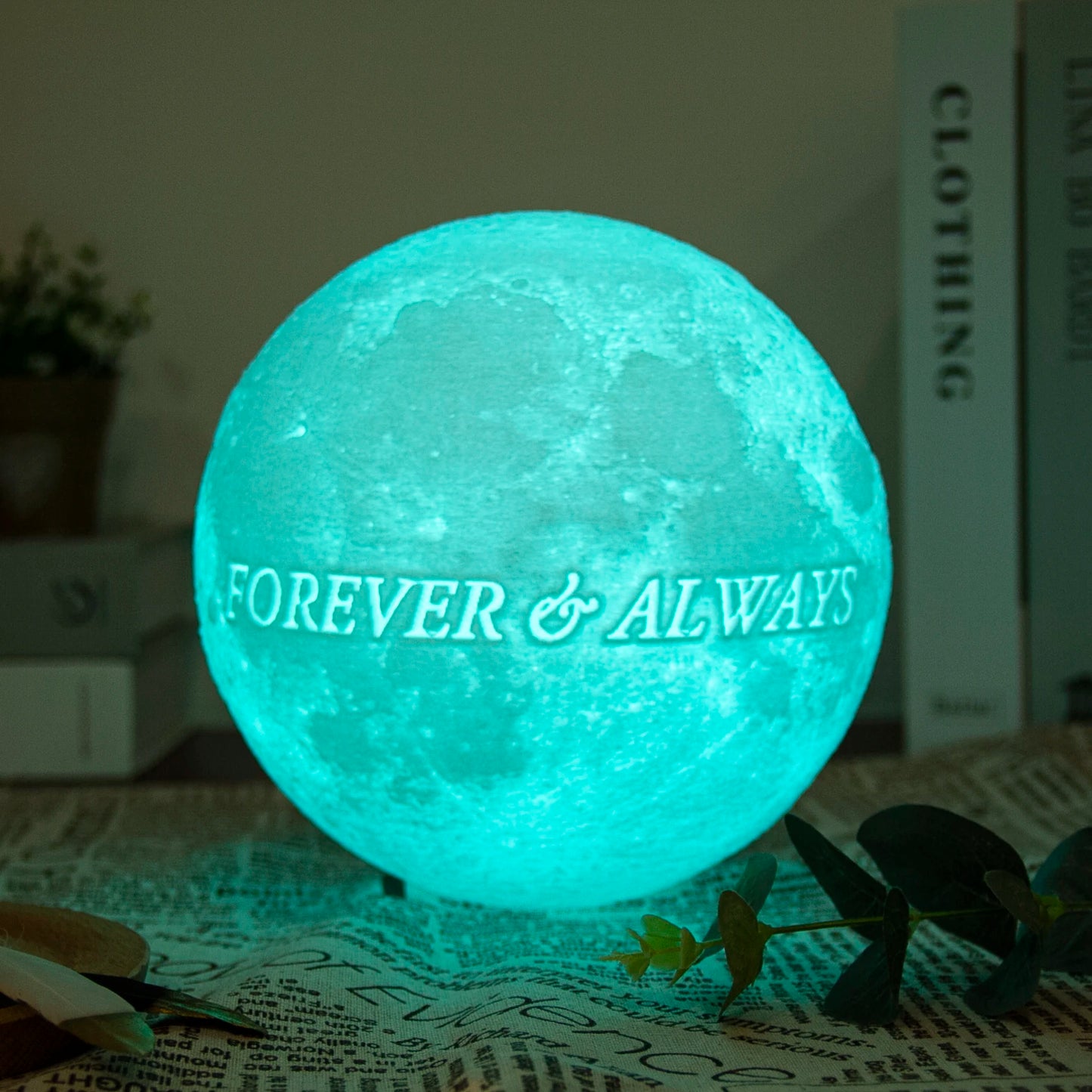 Personalized Moon Lamp Night Light