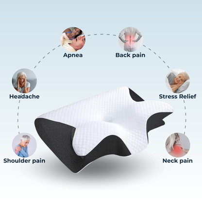 RestRelief Ergonomic Comfort Pillow