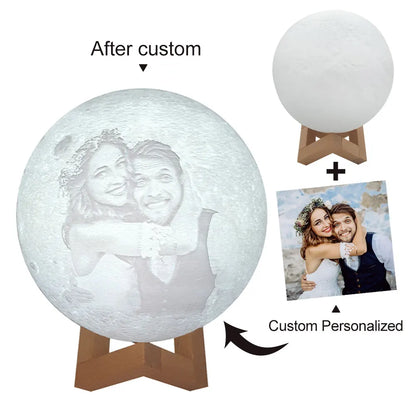 Personalized Moon Lamp Night Light