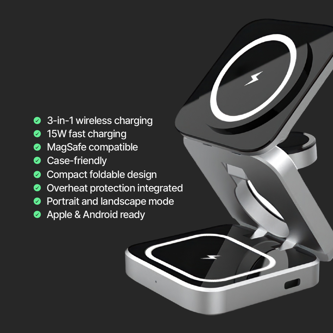 ChargeDeck: Universal Foldable Wireless Charger